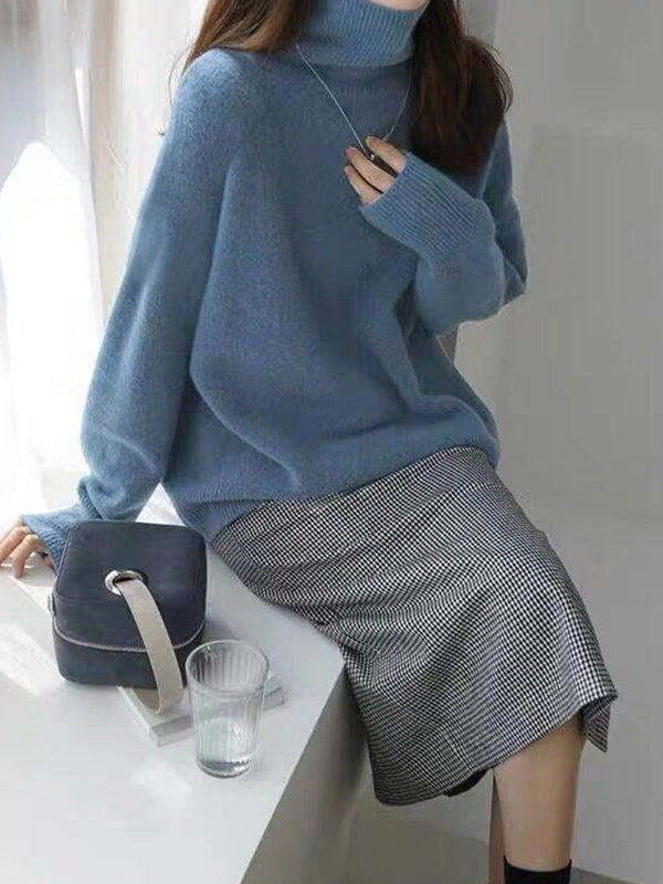 Heather | Cozy Turtleneck Sweater