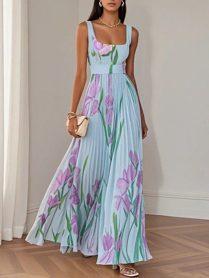 LILA – ELEGANT BLOOM MAXI DRESS