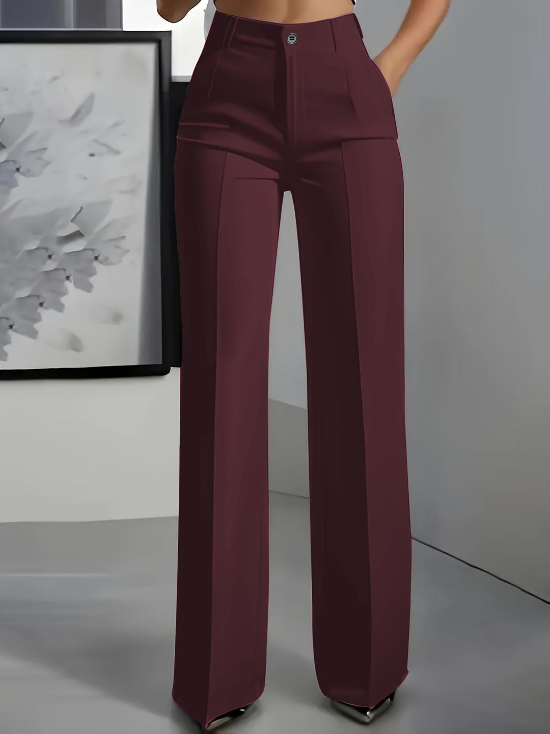 SOPHIA – ELEGANT TAILORED WIDE-LEG PANTS