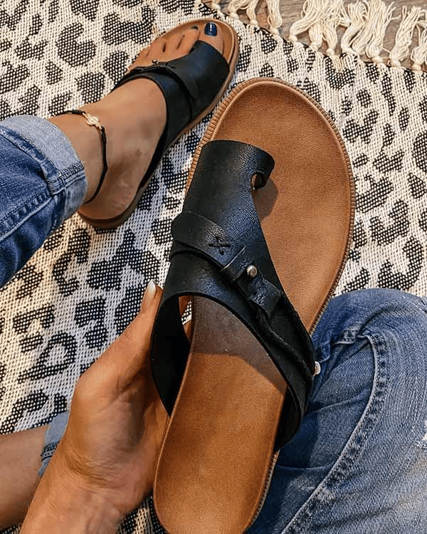 Orthopedic Sandals Leather