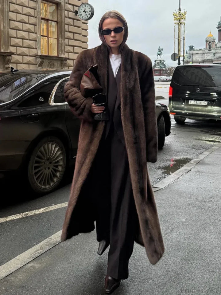 SCARLETT – LUXE CITY STATEMENT LONG COAT