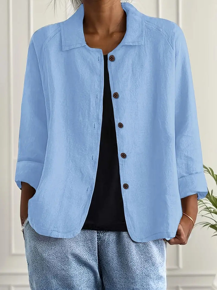 CHARLIE – RELAXED BUTTON-UP JACKET