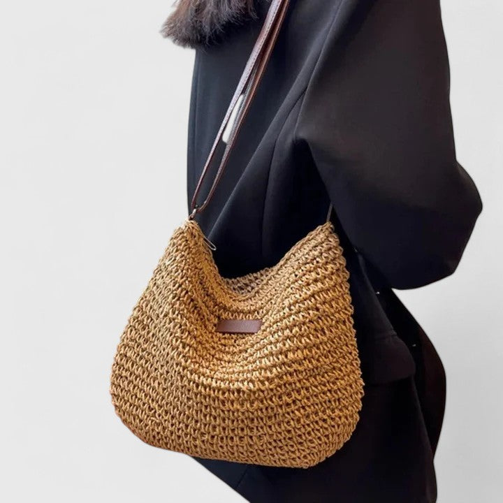 NADIA – CHIC WOVEN CROSSBODY BAG