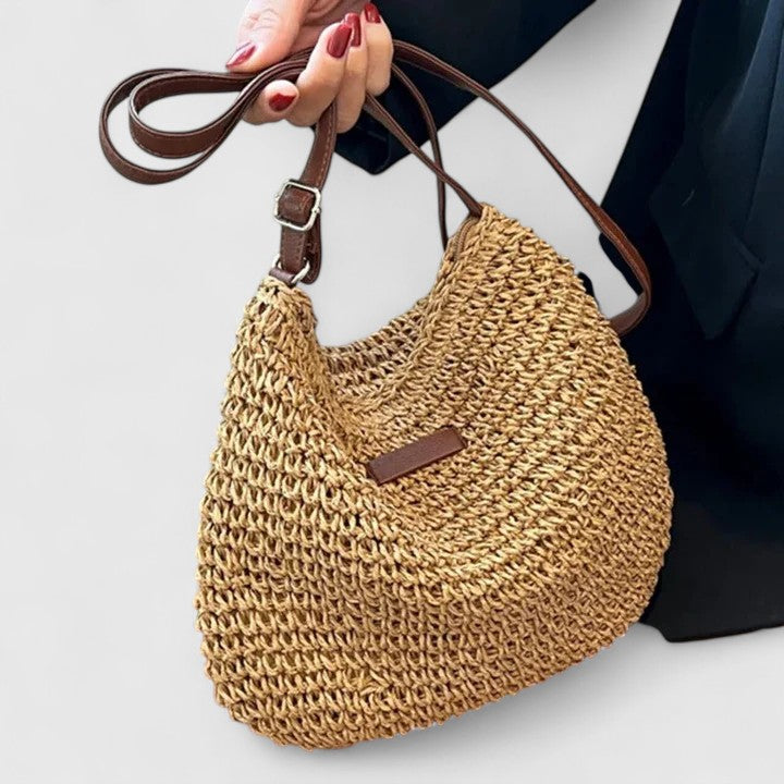 NADIA – CHIC WOVEN CROSSBODY BAG