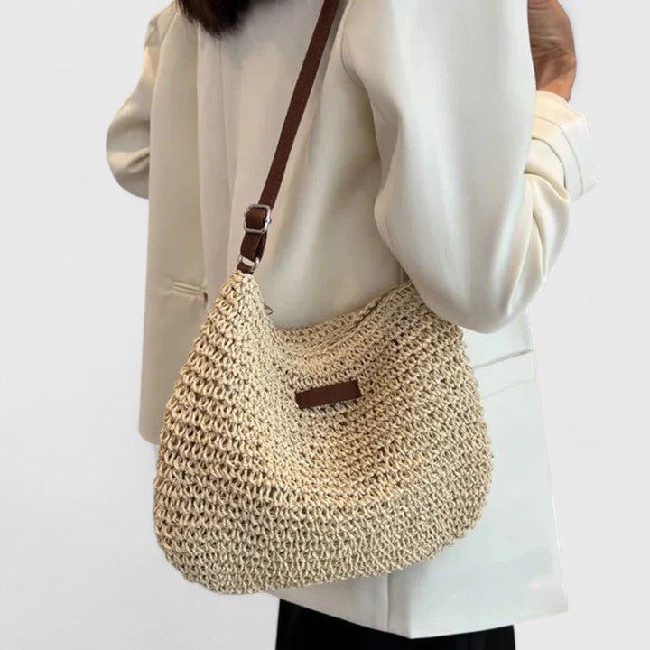 NADIA – CHIC WOVEN CROSSBODY BAG