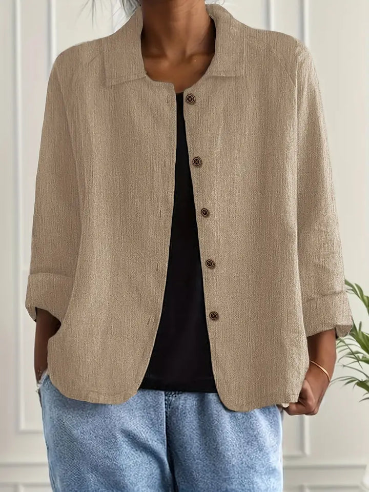 CHARLIE – RELAXED BUTTON-UP JACKET