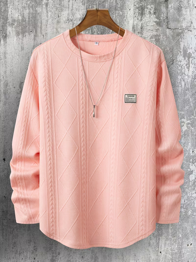 Pauleta - Casual Long Sleeve Crew Neck Sweatshirt