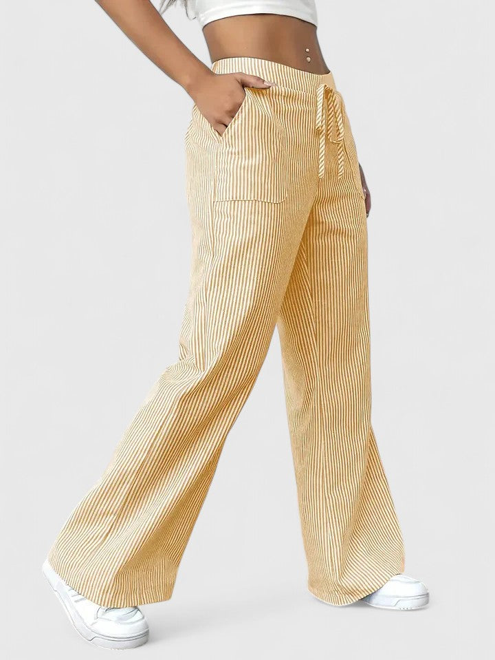 SIERRA – STRIPE FLOW LOUNGE PANTS
