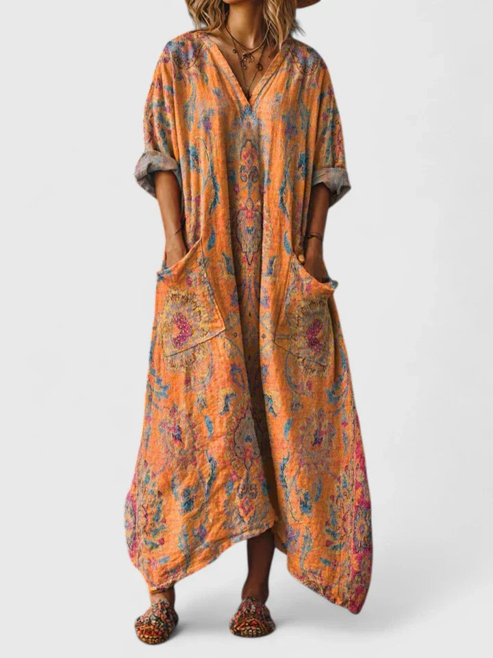 SHIELA - FREE-SPIRIT MAXI DRESS