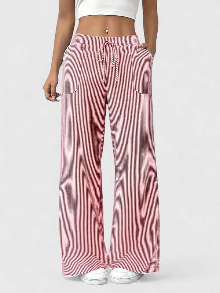 SIERRA – STRIPE FLOW LOUNGE PANTS