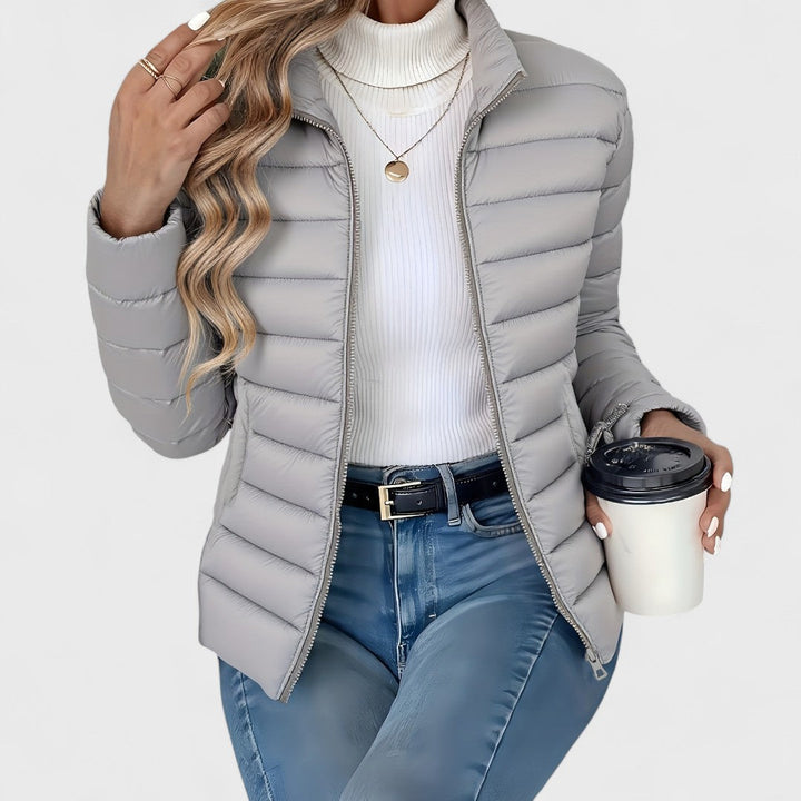 LEAH – LIGHTWEIGHT QUILTED PUFFER JACKET