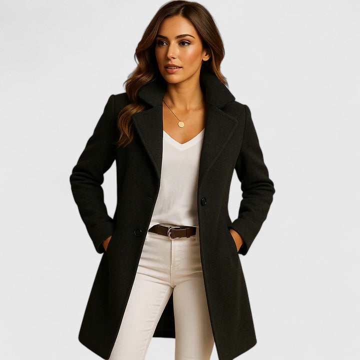 COLETTE – CLASSIC TAILORED WOOL COAT