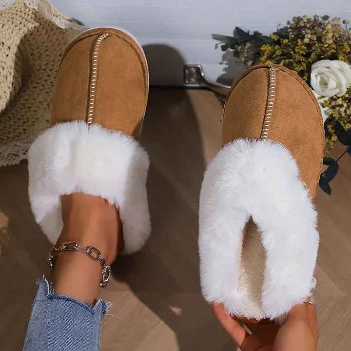 HAILEY – COZY FUR-LINED HOUSE SLIPPERS