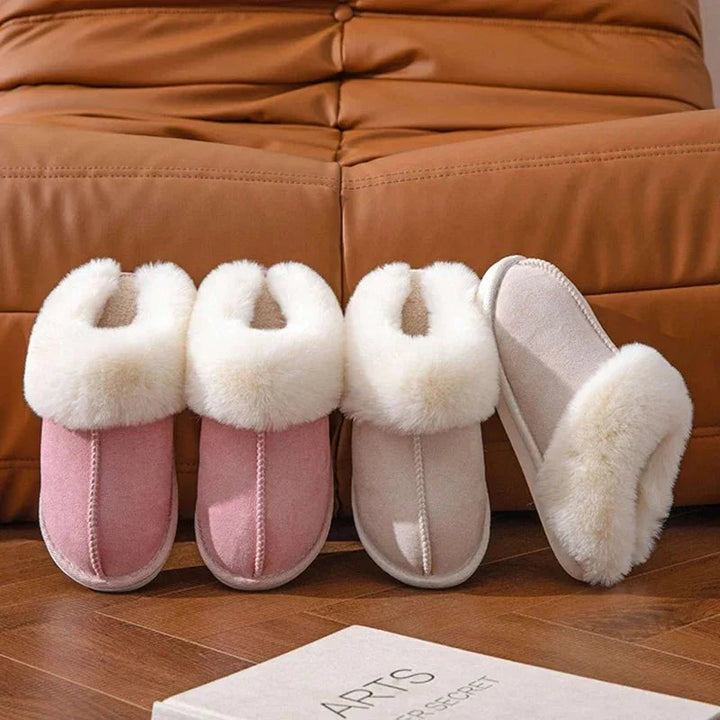 HAILEY – COZY FUR-LINED HOUSE SLIPPERS