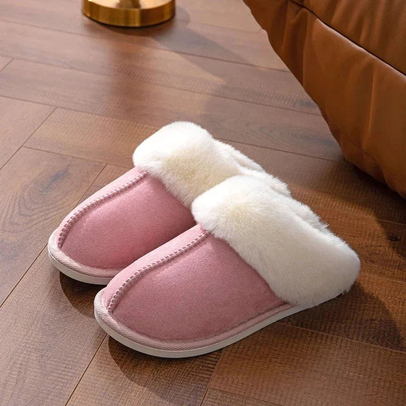 HAILEY – COZY FUR-LINED HOUSE SLIPPERS