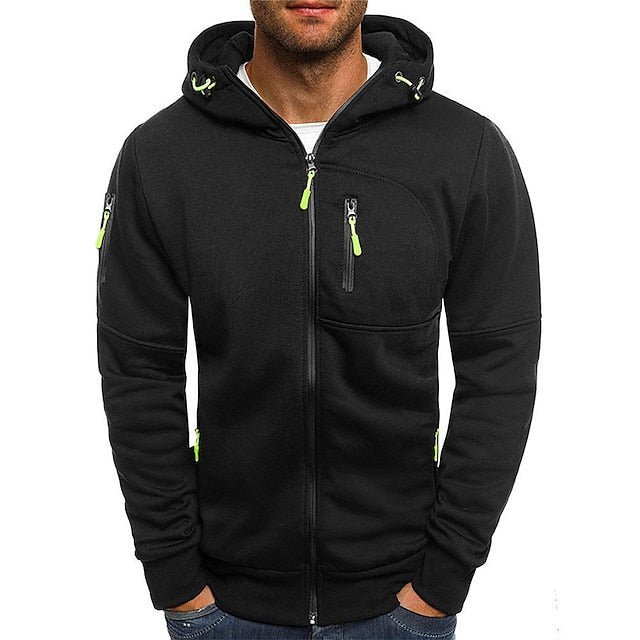 DYLAN – MODERN ZIP HOODED JACKET