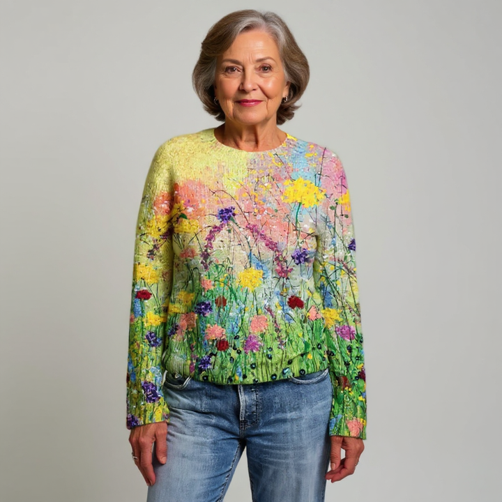 KELSEY – THE ARTISTIC MEADOW SWEATER