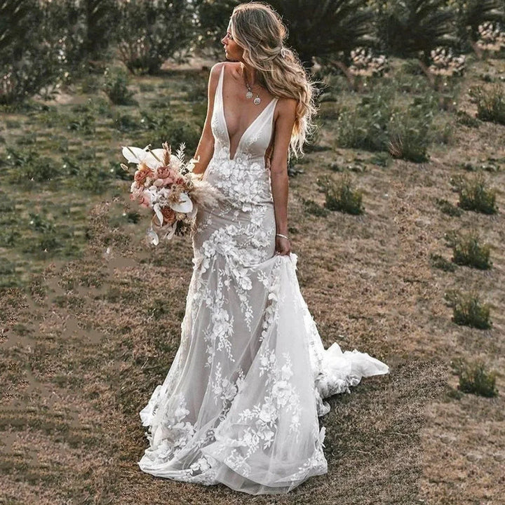 SOPHIA – BOHO LACE DREAM WEDDING DRESS