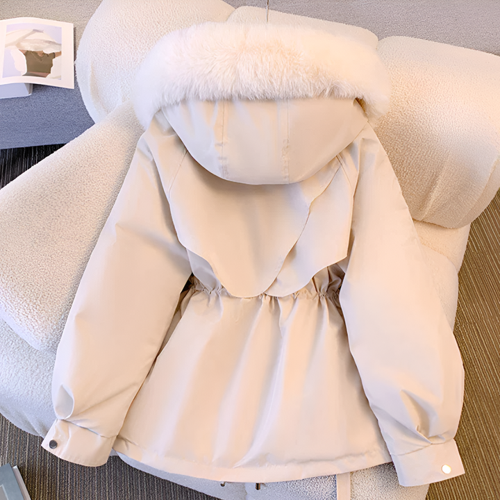 SOPHIE- LUXE FAUX FUR HOODED PARKA