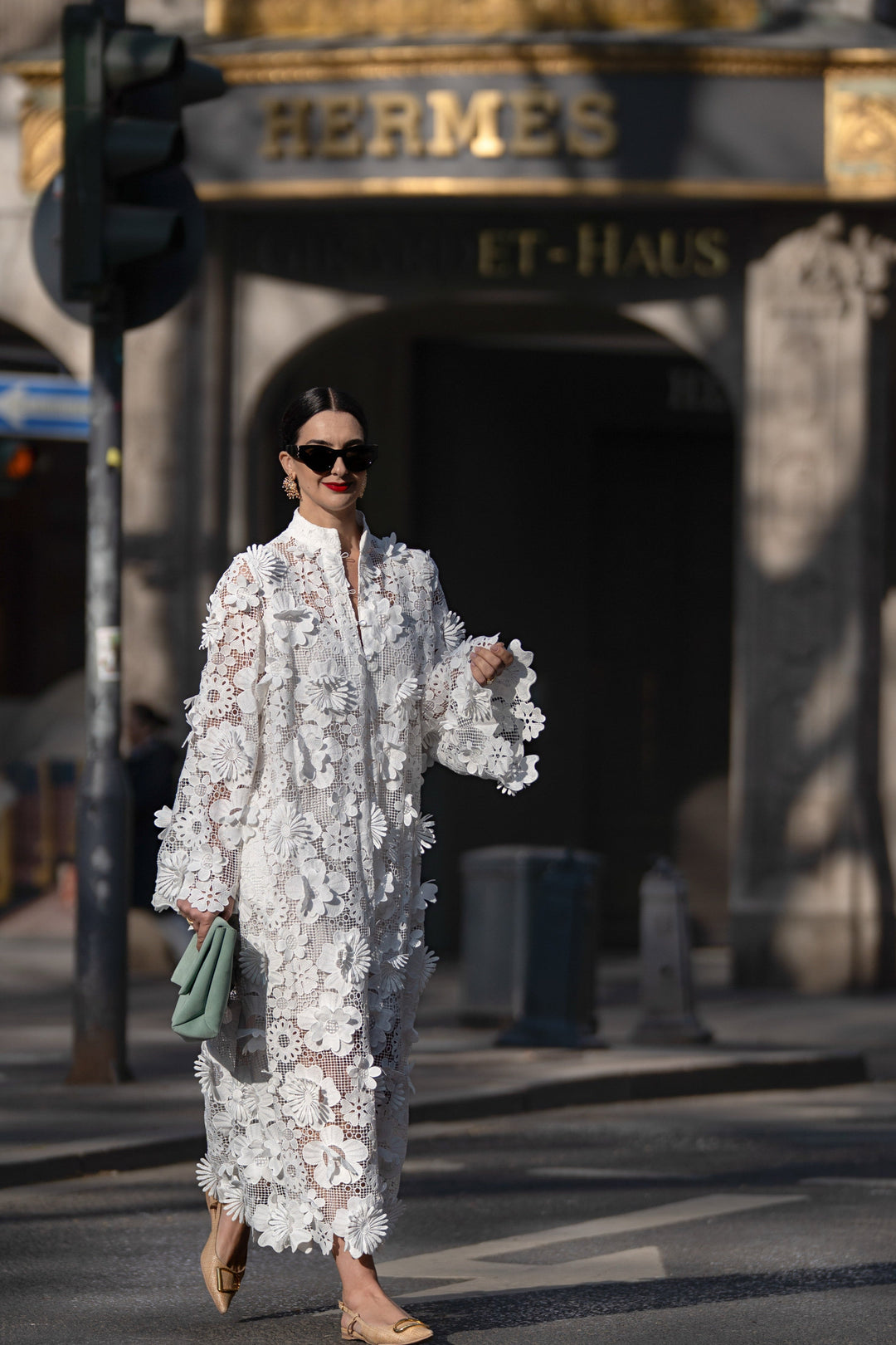 Yelira | Elegant Lace White Dress