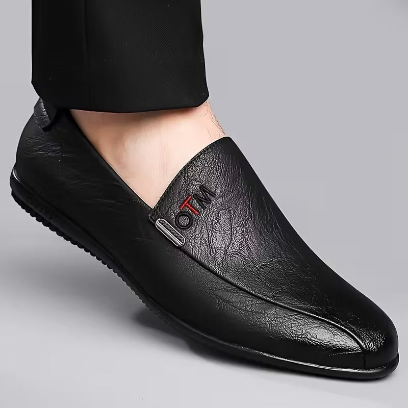 JASON – CLASSIC SLIP-ON LEATHER LOAFERS