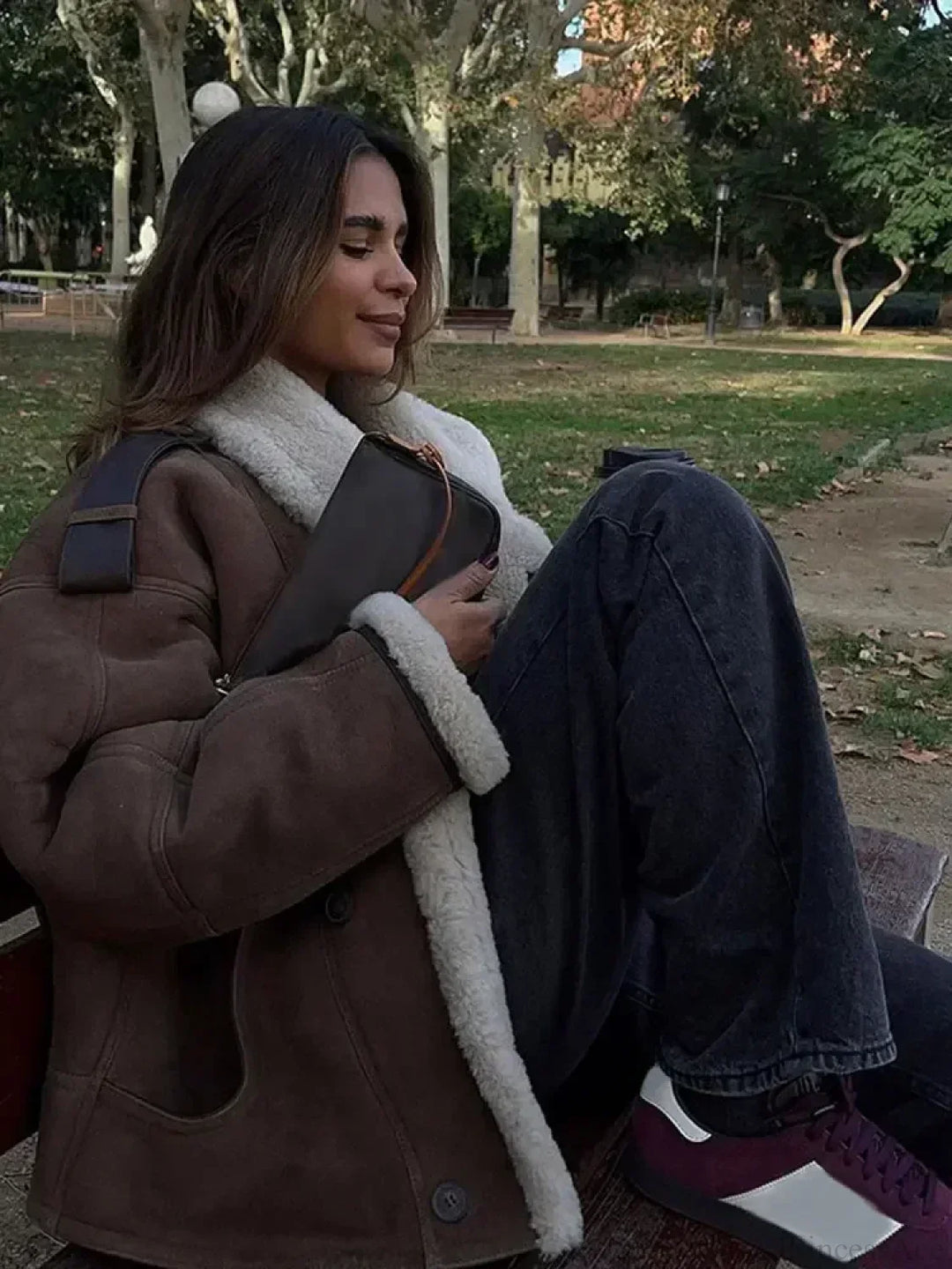 HAZEL – COZY AVIATOR CITY JACKET