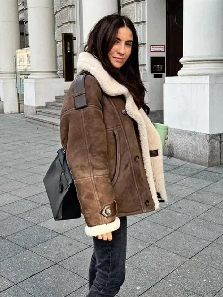HAZEL – COZY AVIATOR CITY JACKET