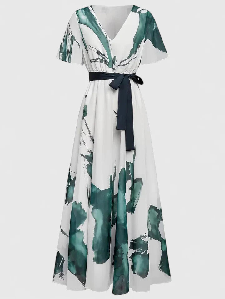 CHEYENNE – ELEGANT WRAP MAXI DRESS