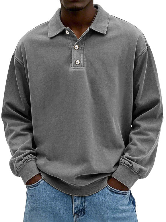 Casen  – Vintage Long-Sleeved Shirt