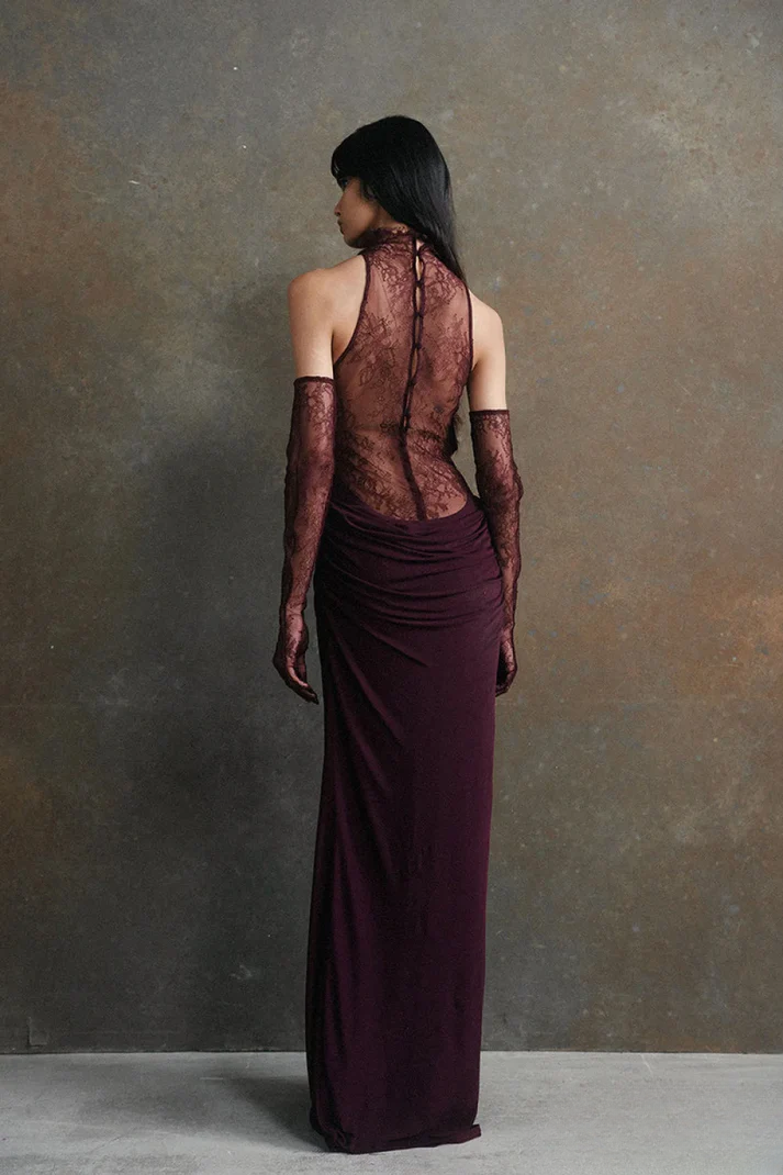 LILLIAN – SULTRY LACE ELEGANCE EVENING DRESS