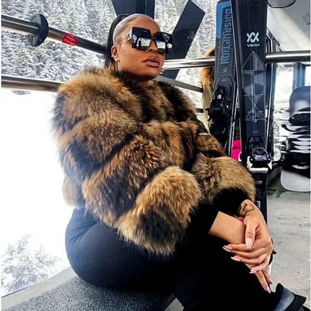 MADISON – LUXE GLAM STATEMENT FUR JACKET