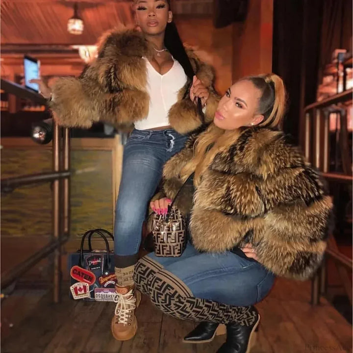 MADISON – LUXE GLAM STATEMENT FUR JACKET