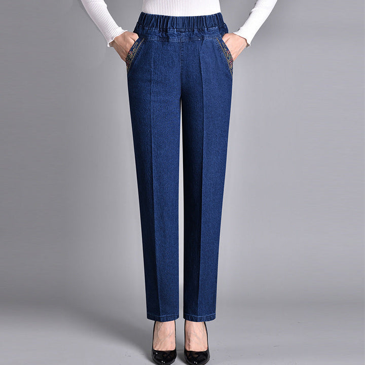 ERICA – HIGH-RISE TAPERED PANTS