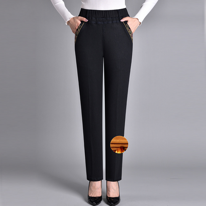 ERICA – HIGH-RISE TAPERED PANTS