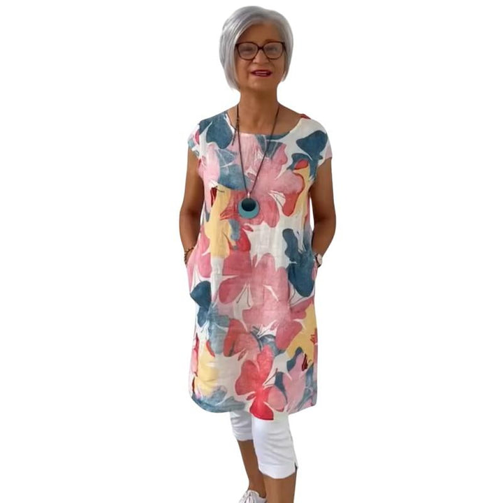 NORA – BREEZY BLOOMS TUNIC DRESS