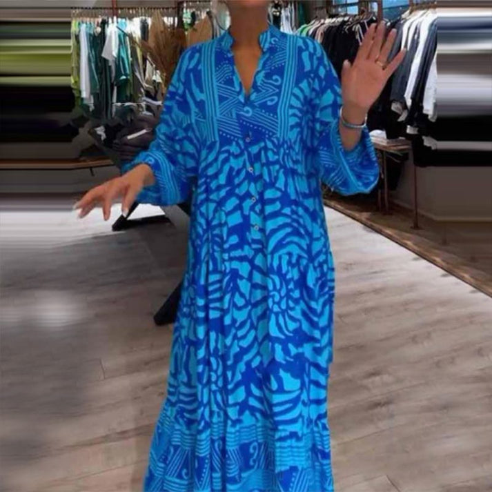 Eamon | Elegant Vibrant Maxi Dress