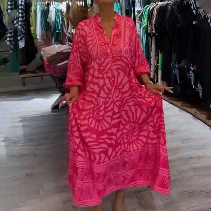 Eamon | Elegant Vibrant Maxi Dress