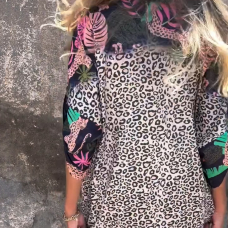 ZARA – WILD ESCAPE MAXI DRESS