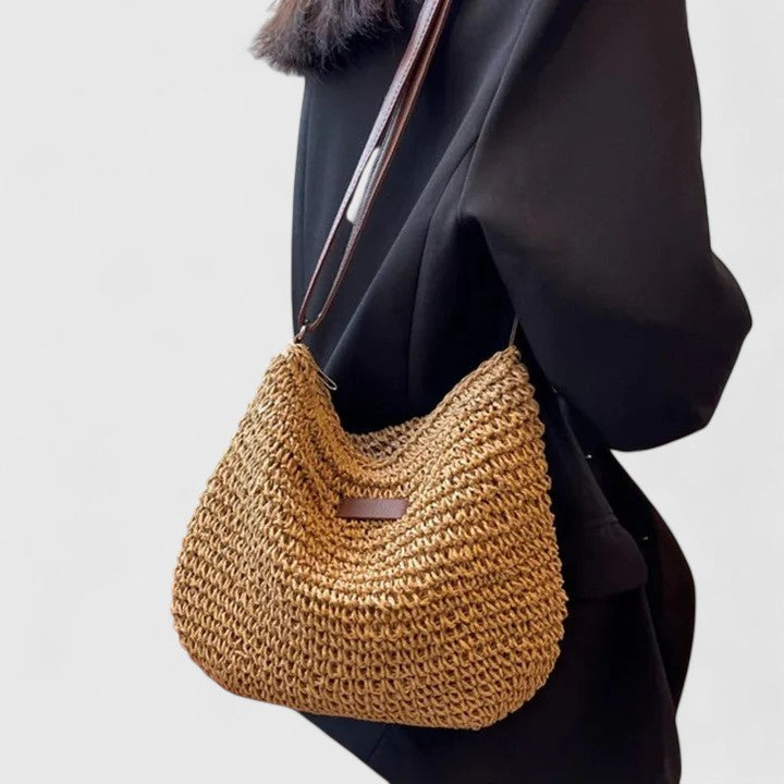 NADIA – CHIC WOVEN CROSSBODY BAG
