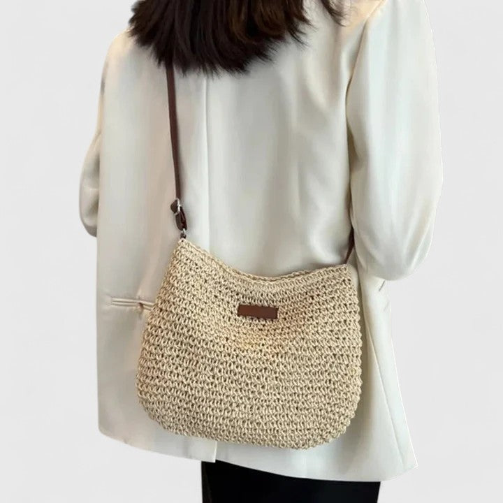 NADIA – CHIC WOVEN CROSSBODY BAG