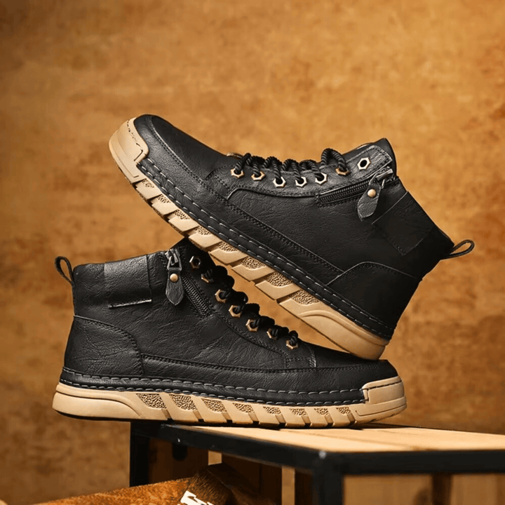 Buffon - Premium Leather Urban Ankle Boots